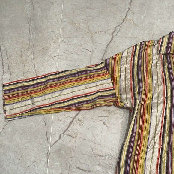 A-k-R-I-S punto AKRIS 100% silk blouse top shirt women duze us4 worn once - Picture 6 of 8